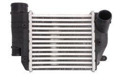 Intercooler Audi A6/A6 Allroad (C6), 03.2005-06.2006, motor 2.7 TDI 120kw, diesel, cutie manuala, cu/fara AC, aluminiu brazat/plastic, 205x200x65 mm,