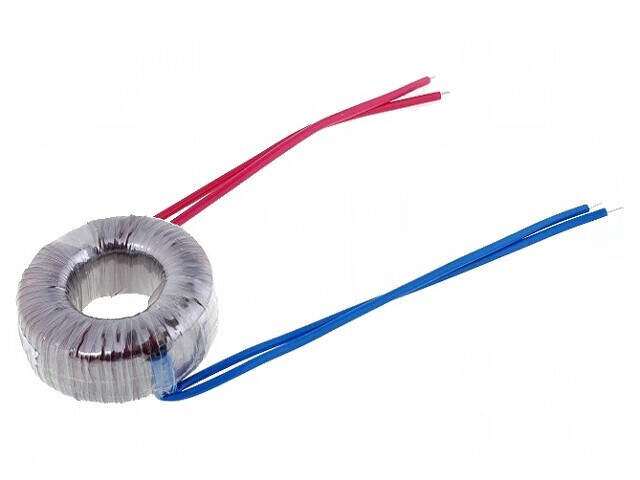 Transformator toroidal 20VA 230V 17V 1.17A cu cabluri
