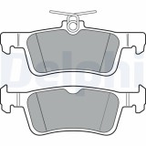 Set placute frana spate DELPHI, Ford Fiesta VII (Hj, Hf), 05.2017-, spate; puntea spate