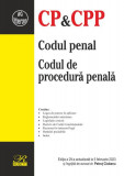 Codul penal. Codul de procedură penală - Paperback brosat - Petruţ Ciobanu - Rosetti Internaţional