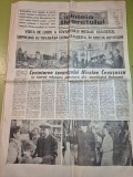 ziarul scanteia tineretului 19 septembrie 1989 - vizita lui ceausescu in botosani,cuvantarea lui ceausescu