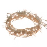 Cumpara ieftin Instalatie cu 150 LED-uri, alb cald, 15 m, PVC