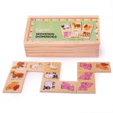 Domino pentru copii - Ferma, BigJigs Toys