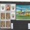 ROMANIA 1991 LP 1260 LP 1260 a 1261 BALCANFILA XIII BLOC DE 4 + COLITA MNH NESTAMPILATE