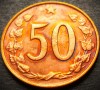 Moneda 50 HALERU - RS CEHOSLOVACIA, anul 1964 * cod 4082 B, Europa