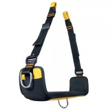 Bancuta Alpinism Singing Rock Franklin, Negru/Galben, Sarcina Max 250kg, Ajustabila