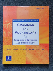 GRAMMAR AND VOCABULARY FOR CAMBRIDGE ADVANCED AND PROFICIENCY foto