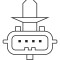 BOSCH 0 258 006 990 Sonda Lambda