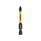 Set 2 biti pentru insurubare de impact, DeWalt Flextorq DT70532T-QZ, profil Phillips, PH 2, 57 mm