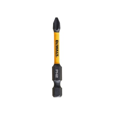 Set 2 biti pentru insurubare de impact, DeWalt Flextorq DT70532T-QZ, profil Phillips, PH 2, 57 mm foto