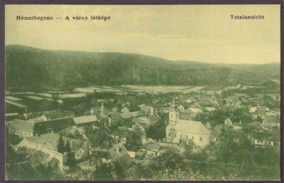 1620 - BOCSA MONTANA, Caras Severin, Panorama, Romania - old postcard - unused foto