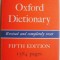 The Concise Oxford Dictionary