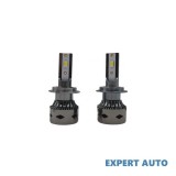 Set 2 becuri led h11 55w 5500 lumen-bec 6000k 12v canbus cod: chs-d8-h11 Alta marca Alt model #7