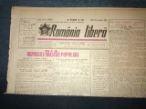ZIARUL ROMANIA LIBERA 31 IANUARIE 1950