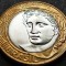 Moneda bimetal 1 REAL - BRAZILIA, anul 2008 *cod 2023 = A.UNC
