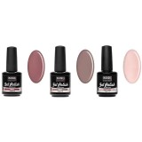Lac UV permanent - 3 buc kit mic &ndash; nude, INGINAILS