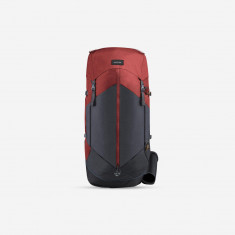 Rucsac Trekking MT100 Easyfit 70L Negru-Bordo Bărbați