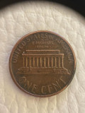 Moneda rara ONE CENT Lincon D 1980, Europa