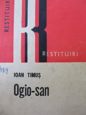 Ogio-san - Ioan Timus foto