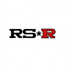 Abtibild "RS-R" diverse culori Cod:DZ-51 - Negru + Rosu DZ-51