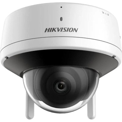 Camera supraveghere IP Dome Wi-Fi 2 MP Lentila 2.8 mm IR EXIR 30m Slot card PoE Microfon si Difuzor Hikvision DS-2CV2126G0-IDW2 SafetyGuard Surveillan foto