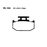 Placute Frana Moto EBC FA152R MX Sinter R Kawasaki KLX 250/650, KX 125/250/500, Suzuki DR 350/650, RM 125/250, Yamaha YZ 250, YZF-R 125