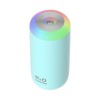 Umidificator, h2o, cu difuzor de aroma, lumina de noapte led in 7 culori, zgomot redus, 14.7x7.2cm, 350ml, culoare albastra, Flippy