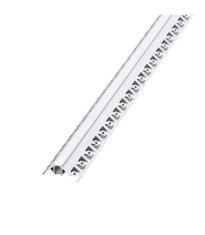 Profil aluminiu banda LED pentru rigips colt exterior 2m mat V-tac