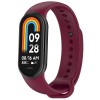 Techsuit - Watchband (W014) - Xiaomi Mi Band 8 / 8 NFC / 9 / 9 NFC - Wine Red