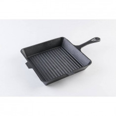 Tigaie Grill Fonta VANORA 25x4.7 cm Black foto