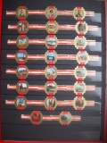 HOPCT LOT NR 128 GARDA REGALA REGATUL UNIT UK - -23 BUC-ETICHETE VECHI DE TRABUCURI/ CIGARS LABELS -COLECTIE DE LUX-