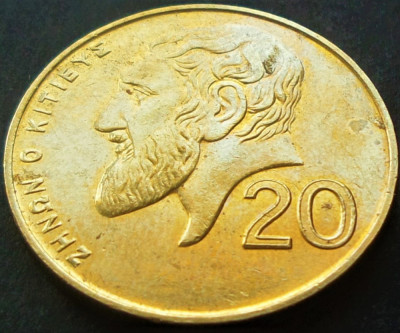 Moneda 20 CENTI - CIPRU, anul 2001 *cod 1572 A foto