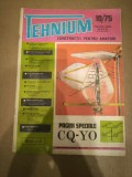 Revista Tehnium Nr 10 - 1975 - Pagini speciale CQ-YO
