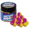 Pop Up BENZAR MIX Method Egg Bicolor, Ananas Pruna, 10-12mm, 60ml