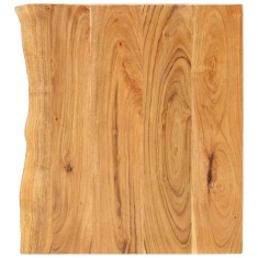 vidaXL Blat lavoar de baie, 80x52x2,5 cm, lemn masiv de acacia 286319