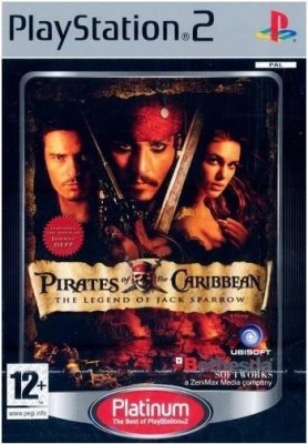 Joc PS2 Pirates of The Caribbean The Legend of Jack Sparrow PLATINUM- PlayStation 2 de colectie retro foto