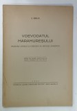 VOEVODATUL MARAMURESULUI , PROBLEME ISTORICE SI CHESTIUNI DE METODA STIINTIFICA de I. MOGA , 1945
