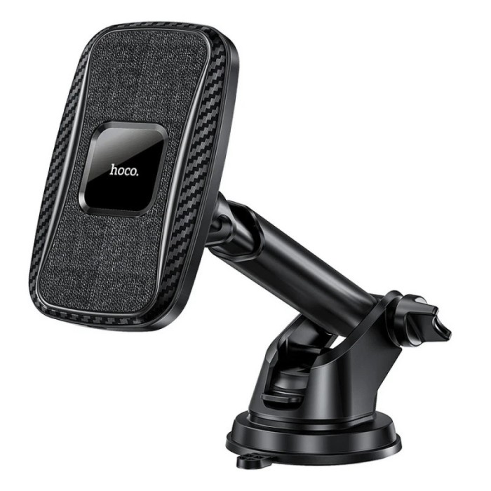Incarcator Auto Wireless HOCO, CA75, Quick Charge, 15W, Negru