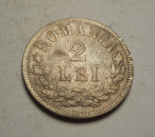 2 lei 1875 Piesa Frumoasa