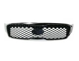Grila radiator KIA SORENTO (UM), 2015-, fata, cu rama crom; gri