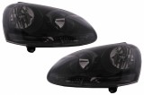 Faruri VW Golf 5 V (10.2003-2009) Jetta (2005-2010) Negru Performance AutoTuning, KITT Lightning