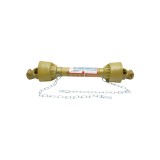 Cardan agricol T2 650mm, prindere 1-3/8 Z=6, cruce 24x62mm, teava triunghiulara, pentru transmisie PTO
