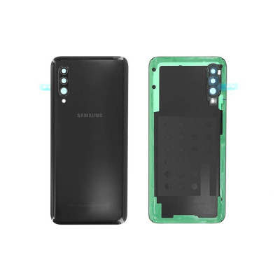 Capac spate Samsung Galaxy A90 5G A908B, negru, GH82-20741A foto