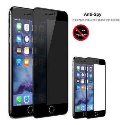 Folie de sticla privancy 5D Apple iPhone 7, Privacy Glass GloMax securizata foto