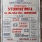 Afis Carnavalul Studentimea la cea de-a XXX-a aniversare, 1974