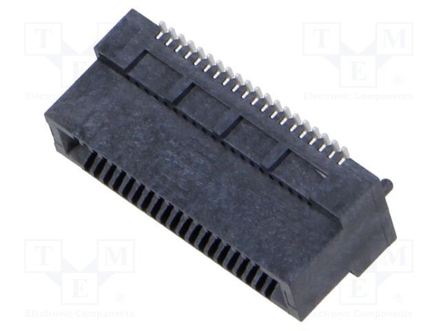 Conector de margine PIN 40 0,8mm aurit SMT pentru PCB SAMTEC