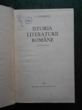 GEORGE CALINESCU - ISTORIA LITEATURII ROMANE (1968, editie cartonata)