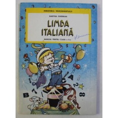 LIMBA ITALIANA - MANUAL PENTRU CLASA A II - A de HARITINA GHERMAN , 1994