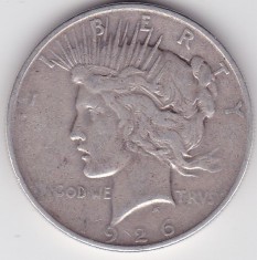 SUA USA 1 PEACE DOLAR DOLLAR 1926
