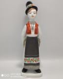 Figurina vintage din porțelan Hollohaza Ungaria-mic defect
